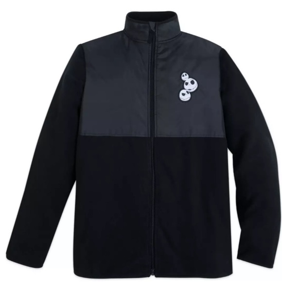 Jack Skellington Pieced Fleece Jacket for Adults - Picture 1 of 7
